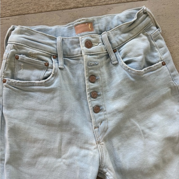 Mother Womens  The Pixie Tomcat Pina Colada Paradise Ankle Jeans 25 - Picture 7 of 11